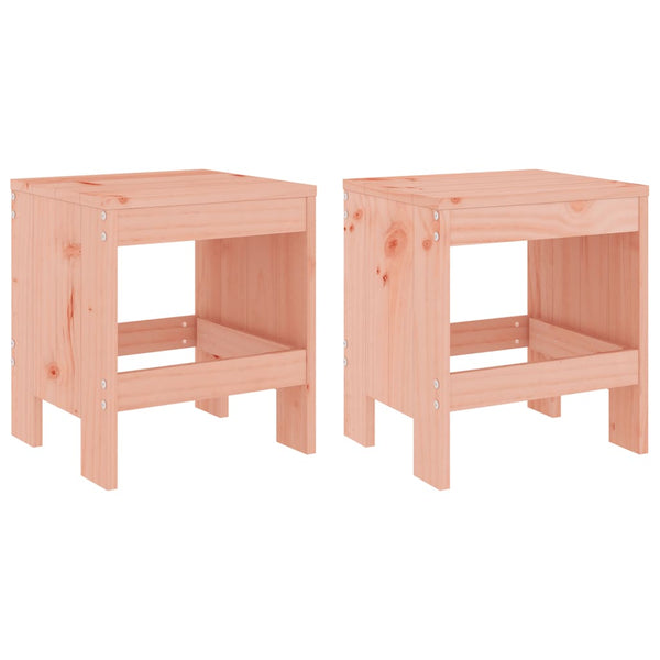 vidaXL 3-Piece Garden Bistro Set Solid Douglas Fir Wood