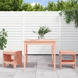 vidaXL 3-Piece Garden Bistro Set Solid Douglas Fir Wood