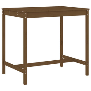 vidaXL 5-Piece Garden Bar Set Honey Brown Solid Pine Wood