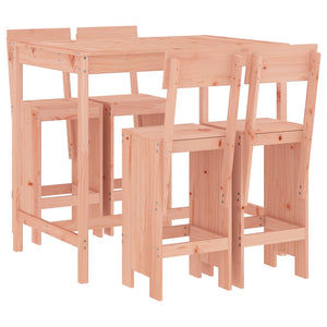 vidaXL 5-piece Garden Bar Set Solid Douglas Fir Wood