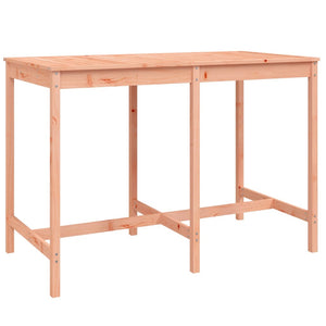 vidaXL 7-Piece Outdoor Bar Set Solid Douglas Fir Wood