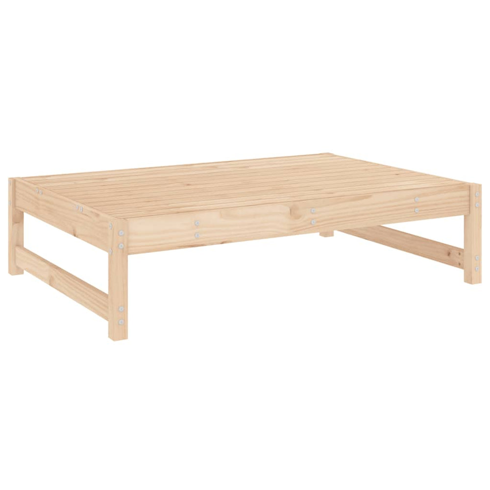vidaXL Garden Bench 120x80 cm Solid Pine Wood