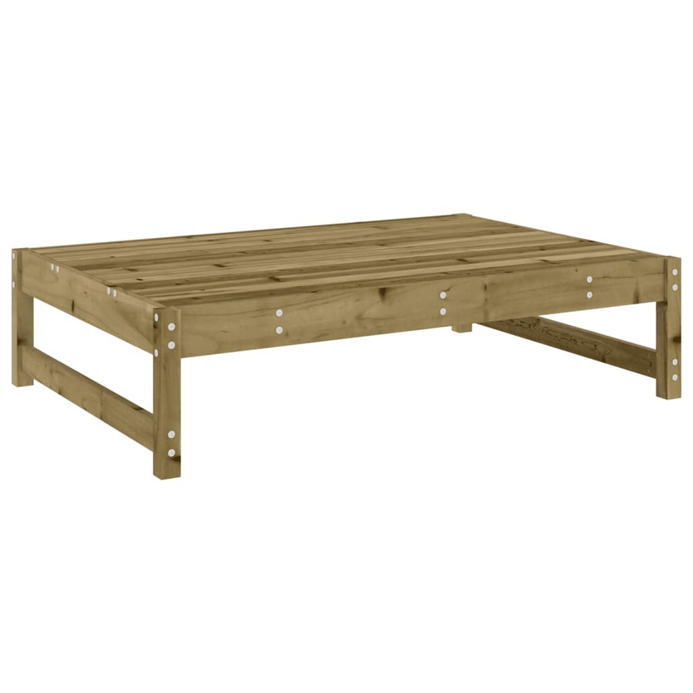 vidaXL Garden Stool 120x80 cm Impregnated Pinewood