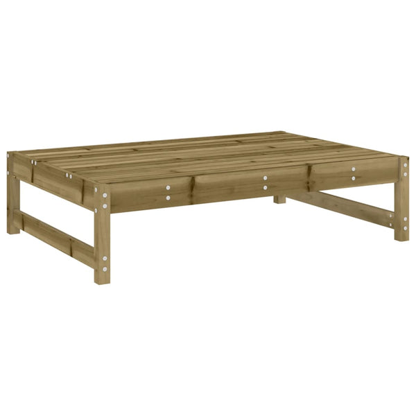 vidaXL Garden Stool 120x80 cm Impregnated Pinewood