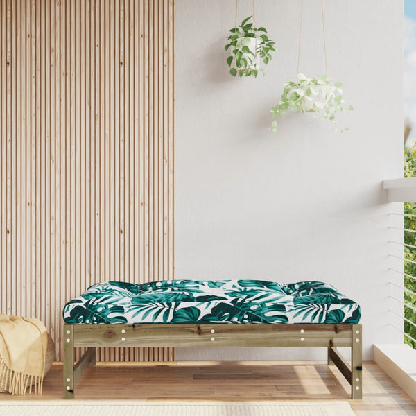 vidaXL Garden Stool 120x80 cm Impregnated Pinewood