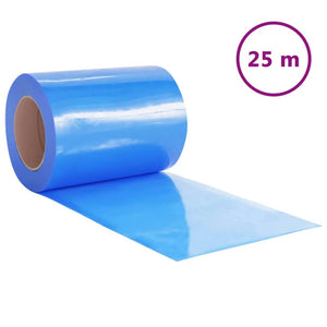 vidaXL Strip Curtain Blue 300x2.6 mm 25 m PVC