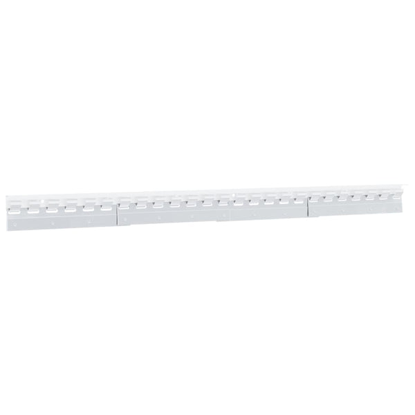 vidaXL Clamping Strips 4 pcs. Silver 28 cm Stainless Steel