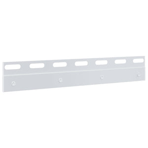 vidaXL Clamping Strips 4 pcs. Silver 28 cm Stainless Steel