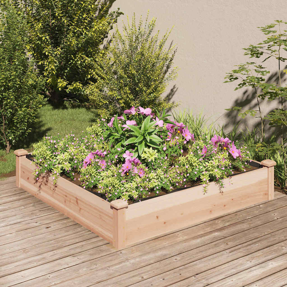 Hochbeet 120x120 cm mit Einsatz
