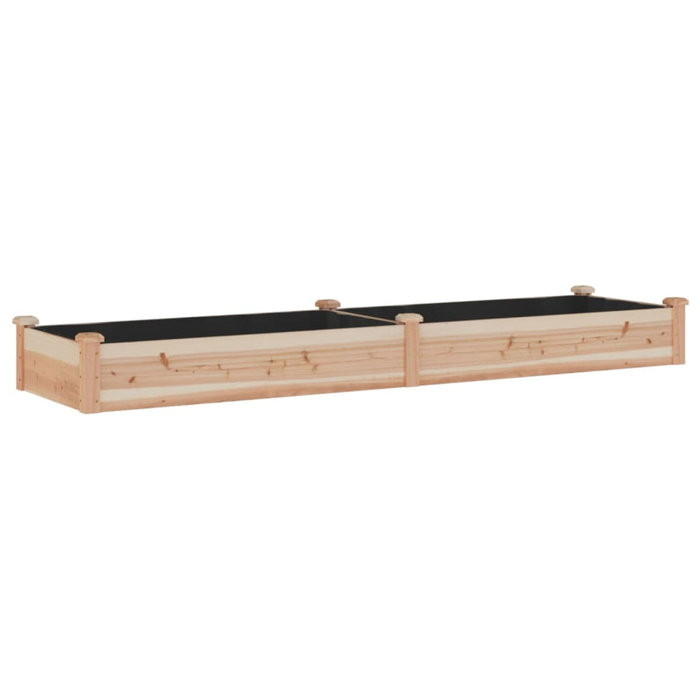 Hochbeet 240 cm mit Einsatz, Tannenholz