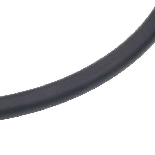 vidaXL Hybrid Air Hose Black 0.6" 5 m Rubber and PVC