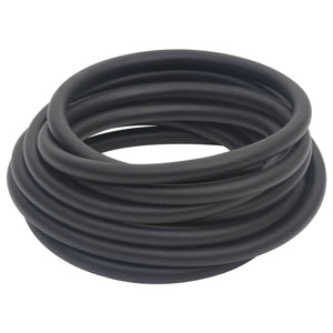 vidaXL Hybrid Air Hose Black 0.6" 10 m Rubber and PVC