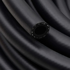 vidaXL Hybrid Air Hose Black 0.6" 20 m Rubber and PVC