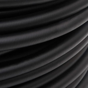 vidaXL Hybrid Air Hose Black 0.6" 100 m Rubber and PVC