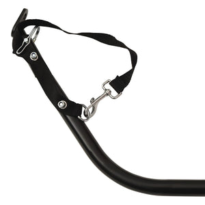 Fahrradanhänger Schwarz 45kg Kapazität