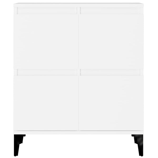 vidaXL Sideboards 2 pcs. White 60x35x70 cm Engineered Wood