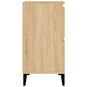 vidaXL Sideboards 2 pcs. Sonoma Oak 60x35x70 cm Engineered Wood