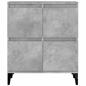 vidaXL Sideboards 2 pcs. Concrete Grey 60x35x70 cm Engineered Wood