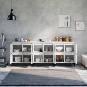 vidaXL Sideboards 3 pcs. White 60x35x70 cm Engineered Wood