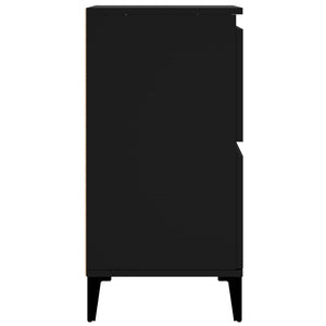 vidaXL Sideboards 3 pcs. Black 60x35x70 cm Engineered Wood
