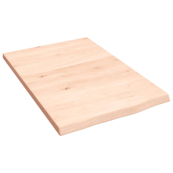 vidaXL Washbasin Top 40x60x2 cm Solid Wood Untreated