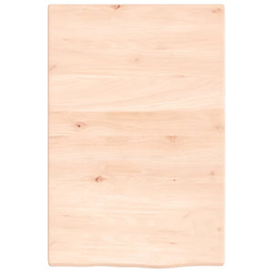 vidaXL Washbasin Top 40x60x2 cm Solid Wood Untreated