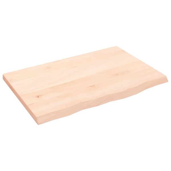 vidaXL Vanity Top 60x40x2 cm Solid Wood Untreated