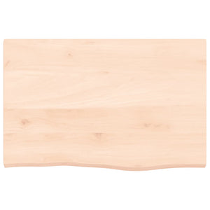 vidaXL Vanity Top 60x40x2 cm Solid Wood Untreated