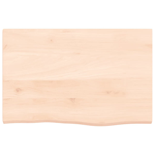 vidaXL Vanity Top 60x40x2 cm Solid Wood Untreated