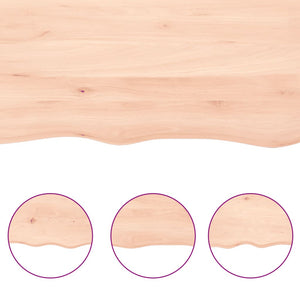 vidaXL Vanity Top 60x40x2 cm Solid Wood Untreated
