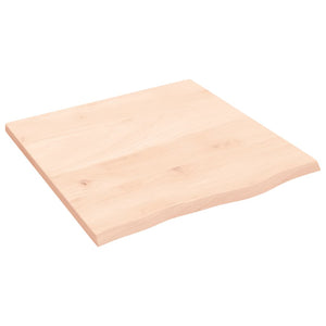 vidaXL Bathroom Countertop 60x60x2 cm Solid Wood Untreated