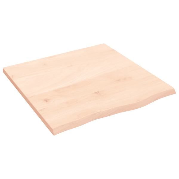 vidaXL Bathroom Countertop 60x60x2 cm Solid Wood Untreated