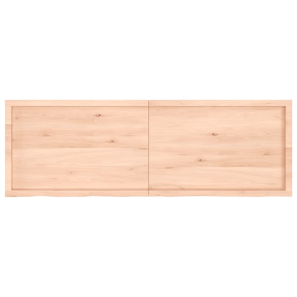 vidaXL Table Top 180x60x(2-6) cm Solid Oak Untreated
