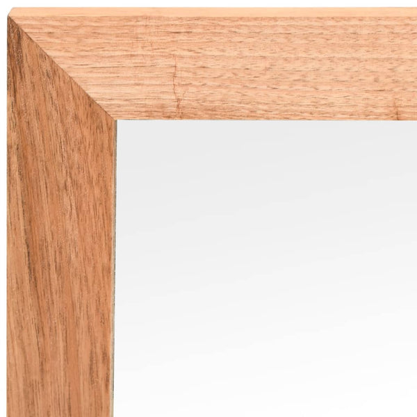 vidaXL 4-Piece Solid Walnut Bathroom Furniture Set