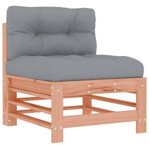 vidaXL 3-Piece Garden Lounge Set with Cushions Solid Douglas Fir