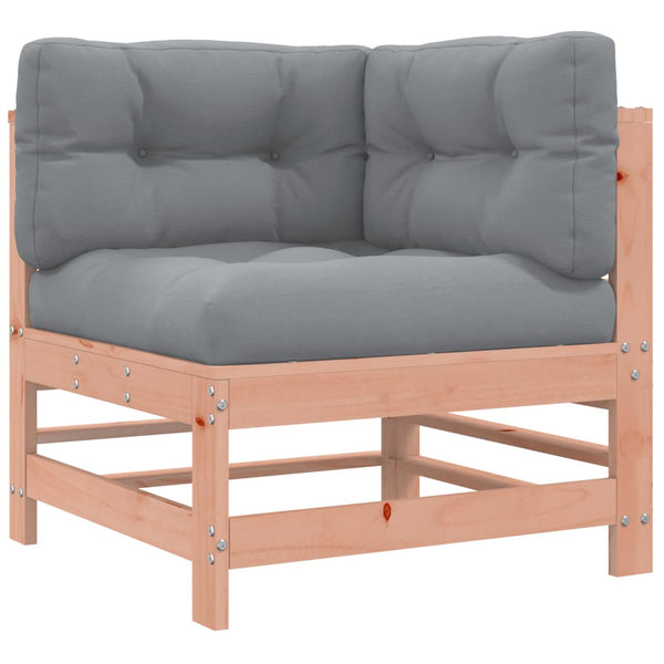 vidaXL 3-Piece Garden Lounge Set with Cushions Solid Douglas Fir