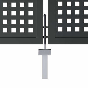 vidaXL Garden Gate Anthracite 300x200 cm Steel