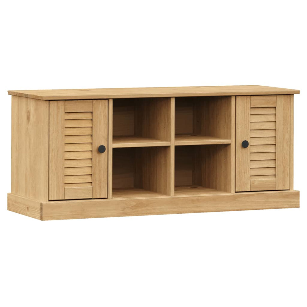 vidaXL Shoe Bench VIGO 106x35x45 cm Solid Pine Wood