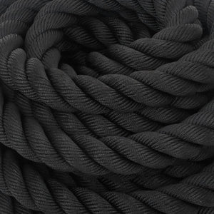 Schwarzes Battle Rope 12 m, 9 kg