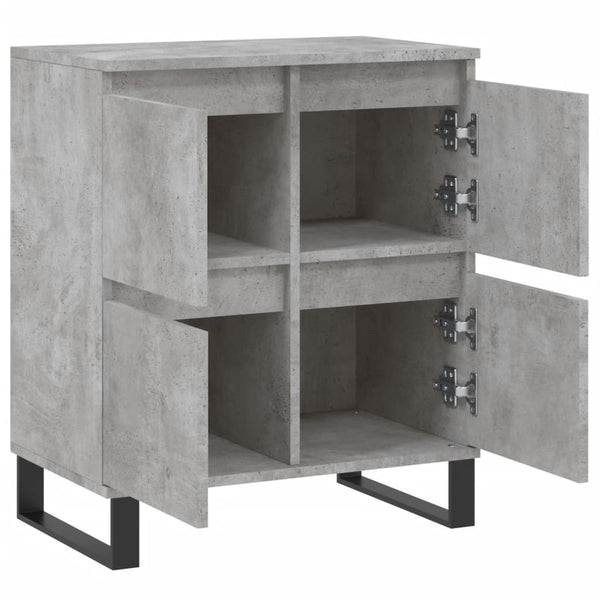 Betongraues Sideboard 60x35x70 cm