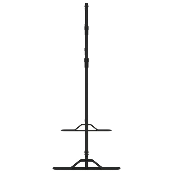 vidaXL Background Stand Black 305x243 cm Steel