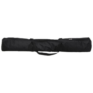 vidaXL Background Stand Black 305x243 cm Steel
