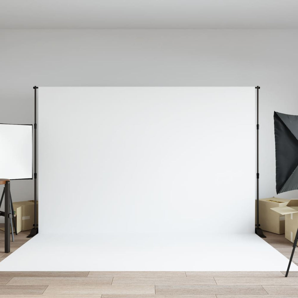 vidaXL Background Stand Black 305x243 cm Steel