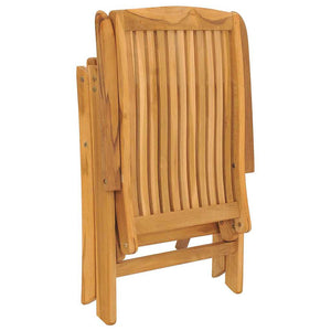 vidaXL 3-Piece Garden Lounge Set Solid Teak Wood