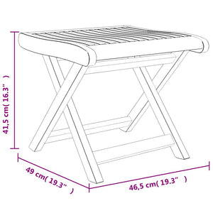 vidaXL 3-Piece Garden Lounge Set Solid Teak Wood