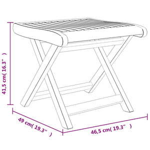 vidaXL 5-piece Outdoor Lounge Set Solid Teak Wood