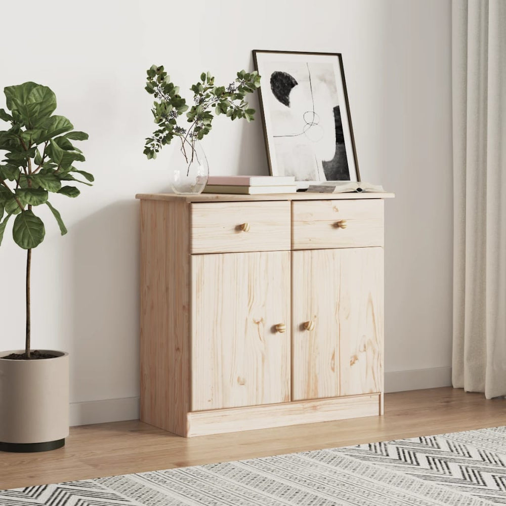 vidaXL Sideboard ALTA 77x35x73 cm Solid Pine Wood