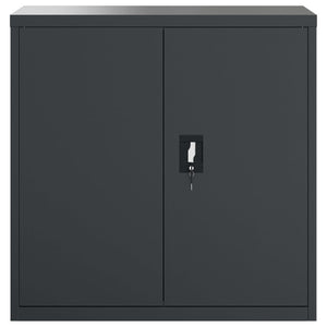 Aktenschrank Stahl Anthrazit 90x90 cm