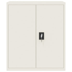 vidaXL Filing Cabinet White 90x40x105 cm Steel