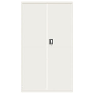 vidaXL Filing Cabinet White 105x40x180 cm Steel